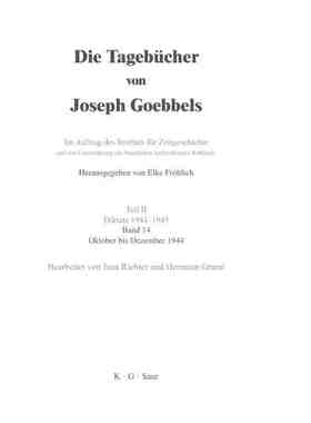 【预订】Oktober - Dezember 1944 9783598223105