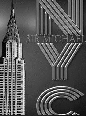 [预订]Iconic Chrysler Building New York City Sir Michael Huhn Artist Drawing Journal: Iconic Chrysler Buil 9780464200369
