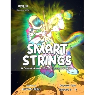 预订 Smart Strings: Violin: Volume Two Black and White: 9798333335258