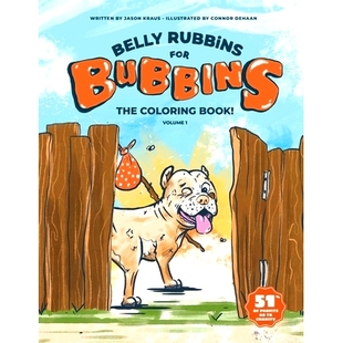 For Bubbins The 预订 Book Rubbins Coloring 9780578788449 Belly