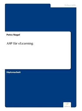 预订 ASP Fur Elearning: 9783838628424