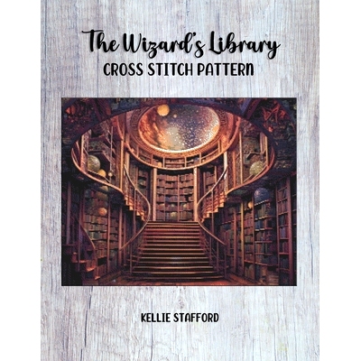 预订 The Wizard’s Library Cross Stitch Pattern: 9798395391858