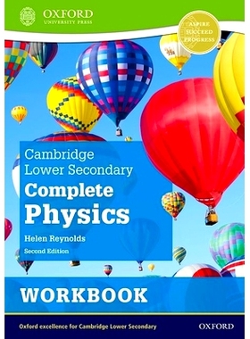 预订 Cambridge Lower Secondary Complete Physics: Workbook (Second Edition): 9781382019132