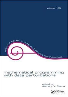 【预售】Mathematical Programming with Data Perturbations