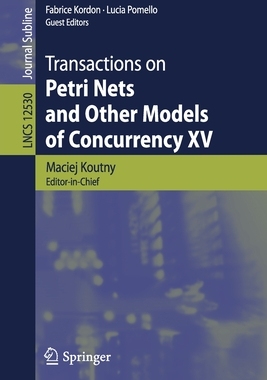 【预订】Transactions on Petri Nets and Other Models of Concurrency XV