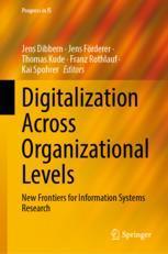 预订 Levels Digitalization Organizational 9783031065422 Across