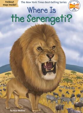英文原版 塞伦盖蒂在哪儿？非洲大草原 中小学生读物 Who Was/Is 系列 Where Is the Serengeti?