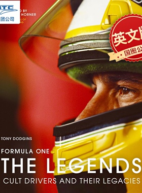 预售 F1 一级方程式赛车 传奇车手指南 红牛车队领队 Christian Horner 序言 精装画册 英文原版 Formula One: The Legends