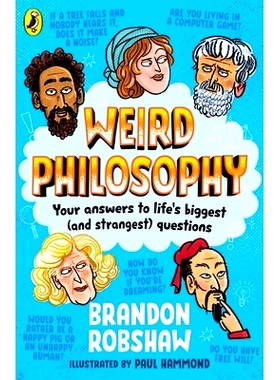 现货 奇怪的哲学 中外哲学启蒙读物 儿童科普插图桥梁书 庄子亚里士多德 英文原版进口 Weird Philosophy