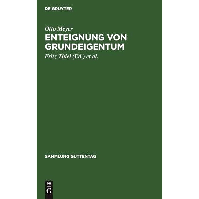 预订 Enteignung von Grundeigentum: Kommentar: 9783111035314