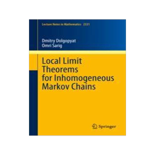 [预订]Local Limit Theorems for Inhomogeneous Markov Chains 9783031326004