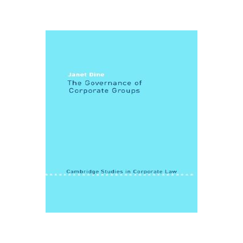 【预售】The Governance of Corporate Groups