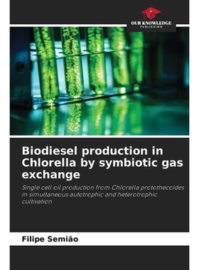 预订 Biodiesel production in Chlorella by symbiotic gas exchange: Single cell oil production from Chlorella protothecoid