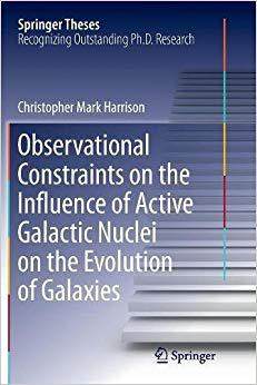 【预售】Observational Constraints on the Influence of Active Galactic Nuclei on the Evolution of Galaxies