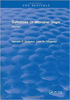 【预售】Sulfatases Of Microbial Origin: Volume 1