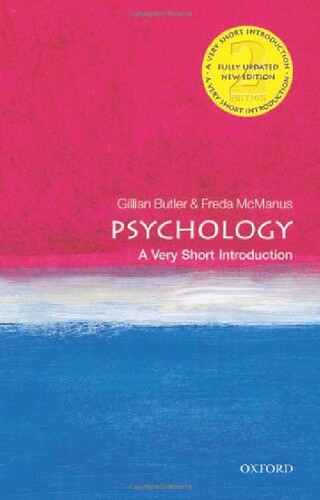 英文原版  牛津通识读本：心理学   Psychology: A Very Short Introd
