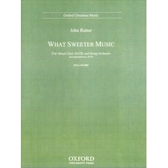 预订 What sweeter music 甜美的音乐: 9780193860100