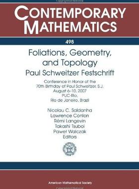 [预订]Foliations, Geometry, and Topology 9780821846285