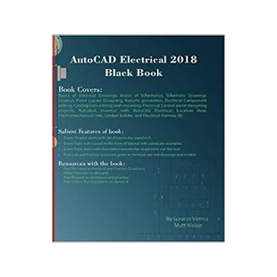 [预订]AutoCAD Electrical 2018 Black Book 9781988722085