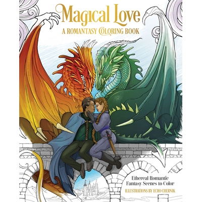 预订 Magical Love: A Romantasy Coloring Book: Ethereal Romantic Fantasy Scenes to Color: 9781684620920