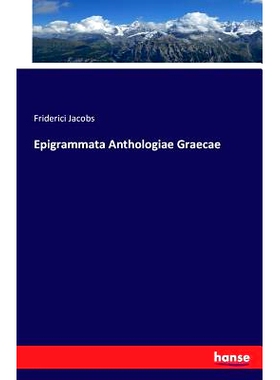 预订 Epigrammata Anthologiae Graecae: 9783743313019
