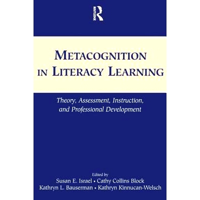 预订 Metacognition in Literacy Learning: Theory, Assessment, Instruction, and Professional Development 文化学习元认知理