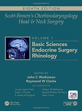 【预订】Scott-Brown’s Otorhinolaryngology and Head and Neck Surgery, Eighth Edition