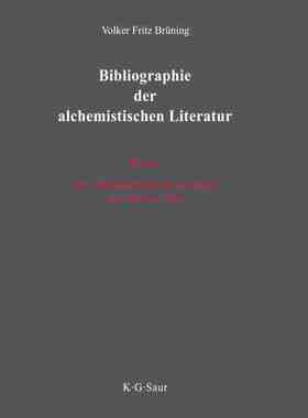 【预订】Die alchemistischen Druckwerke von 1691 bis 1783 9783598116049