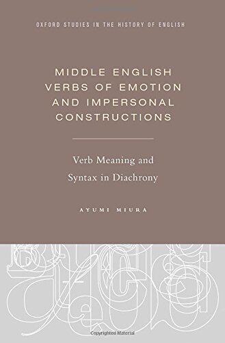 【预订】Middle English Verbs of Emotion and Impersonal Constructions