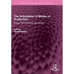 预订 The Articulation of Modes of Production: Essays from Economy and Society: 9781032577005