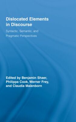【预订】Dislocated Elements in Discourse