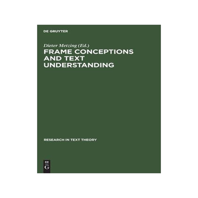 [预订]Frame Conceptions and Text Understanding 9783110080063