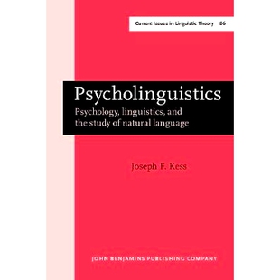study 9789027235831 Psychology language. natural the and linguistics Psycholinguistics. 预订