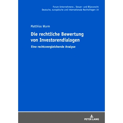 Eine rechtsvergleichende Analyse