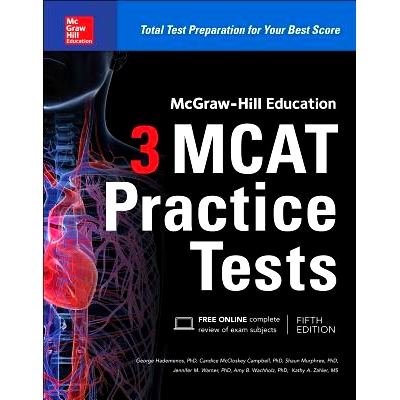 预订 MCGRAW-HILL EDUCATION MCAT 麦格劳希尔教育 MCAT测试: 9781259859625