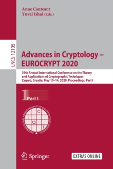 【预订】Advances in Cryptology – EUROCRYPT 2020