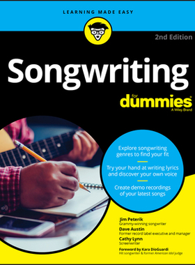 【预订】Songwriting for Dummies