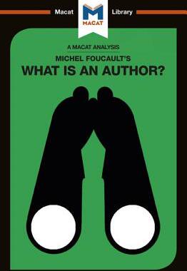 Michel Foucault's What is an Author? 英文原版米歇尔·福柯的作家是什么？