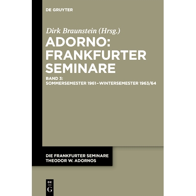 预订 Sommersemester 1961 – Wintersemester 1963/64: 9783111110288