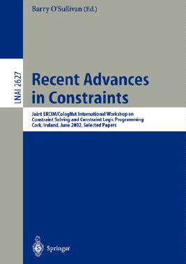 【预订】Recent Advances in Constraints