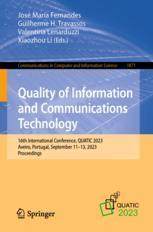 [预订]Quality of Information and Communications Technology 9783031437021