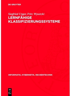 预订 Lernfähige Klassifizierungssysteme: 9783112731789
