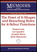 【预售】The Poset of \(k\)-Shapes and Branching Rules for \(k\)-Schur Functions