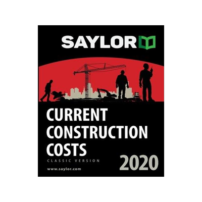 [预订]Saylor Current Construction Costs 2020 9781631240133