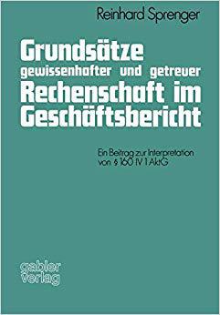 【预订】Grundsätze gewissenhafter und getreuer Rechenschaft im Geschäftsbericht 9783409190510