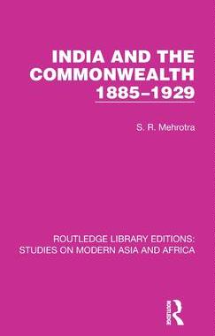 [预订]India and the Commonwealth 1885–1929 9781032153698