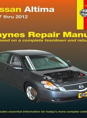 [预订]Nissan Altima 2007 thru 2012 9781620920503