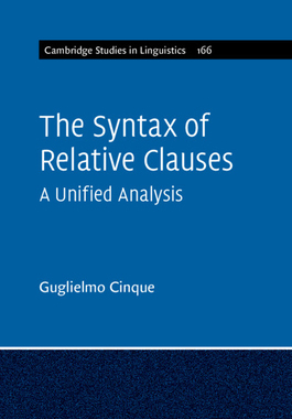 【预订】The Syntax of Relative Clauses
