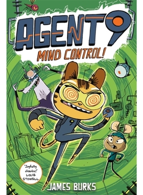 预订 Agent 9: Mind Control!: a fast-paced and funny graphic novel: a fast-paced and funny graphic novel 《特工 9：精神控