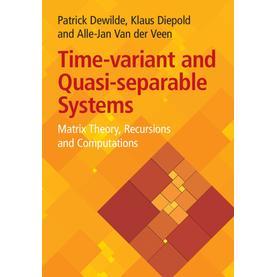 预订 Time-Variant and Quasi-separable Systems